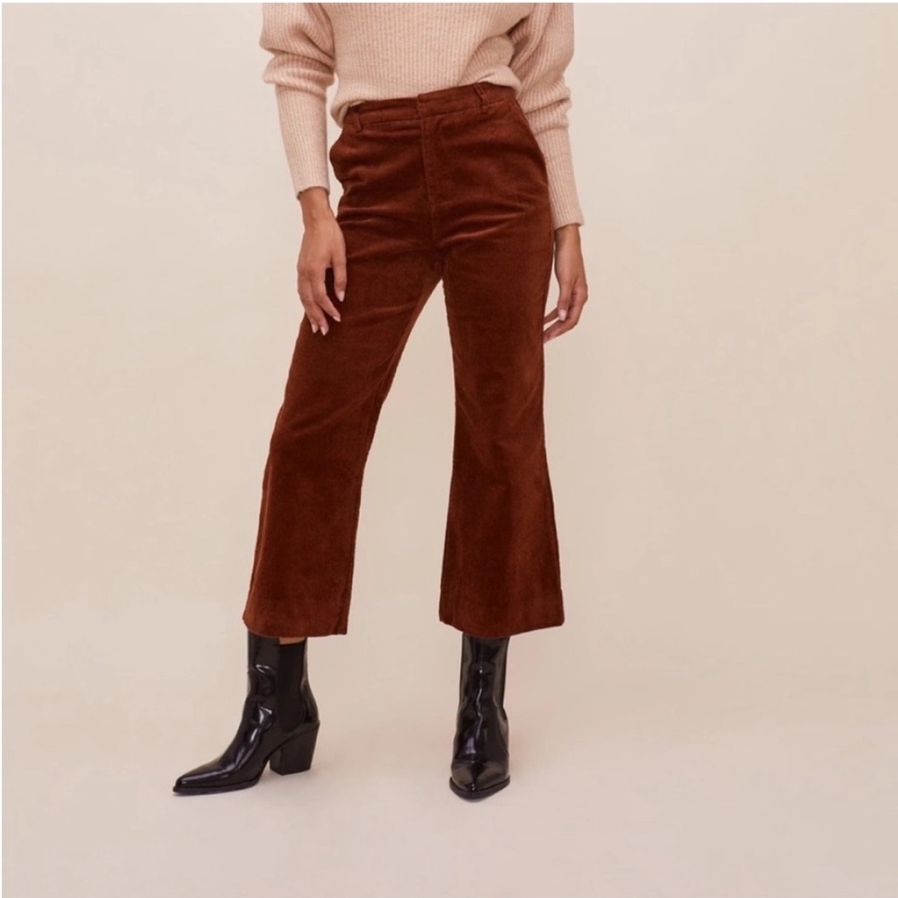 ASTR the Label Wide Leg Flare Crop
Corduroy Pants size Large Brown - Picture 1 of 4